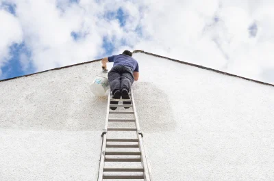 Peinture extérieure à Montreux-Vieux — façades et ravalement